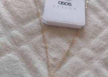 ASOS/ Łańcuszek z bogato zdobioną zawieszką serce/ NOWY