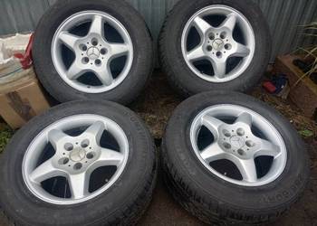 Alufelgi 17" Mercedes ML W163 Oryginalne 5x112 felgi + opony