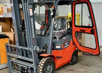 wózek widłowy spalinowy 3.5 Tony - Pełna Kabina Triplex Osprzęt  Transport