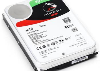 Nowy 3,5" dysk wewnętrzny Seagate IronWolf Pro ST16000NE000 - 16TB