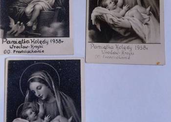 Kolekcja zdjęć religijnych Jezus dewocjonalia PRL 1944 1958 1959 wysyłka