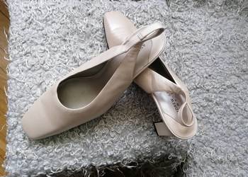 NOWE PERŁOWE BUTY DAMSKIE ANDREW GELLER MAGIC 8½ M (R.39)