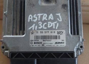 Opel komputer sterownik 0281017453 55577619