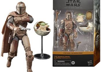 The Mandalorian i Grogu Figurka Star Wars Gwiezdne Wojny BL