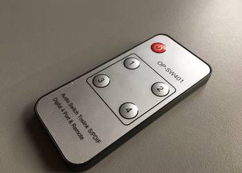 PILOT OP-SW401 do Audio Switch Toslink SPDF