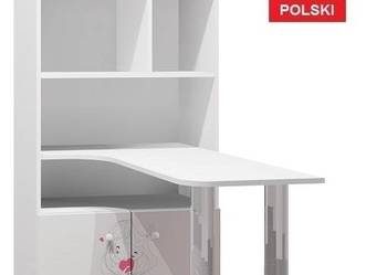 LOVE 23 - N36 regał z biurkiem dziecięcy 80x40 w.190