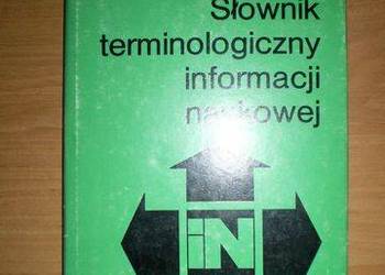 Słownik terminologiczny informacji naukowej