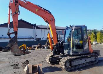 Koparka Hitachi ZX85USB-5A, 3149mtg, 2018r. szybkozłącze i 3 łyżki, BEZ DPF