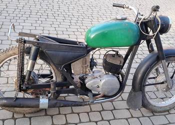 WSK 125 dwu ramówka - silnik odpala