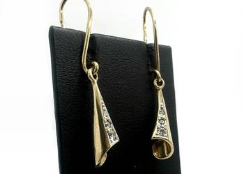 Złote Kolczyki pr. 585 2,31g