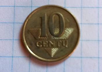 10 CENTÓW 2008 ROK - LITWA