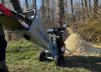 Rozdrabniacz rębak spalinowy NEX 36080 LONCIN 6,5 KM
