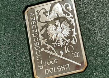 Rycerz Ciężkozbrojny - XV wiek, 10 zł 2007r