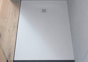 brodzik terran roca biały lupek 140x90