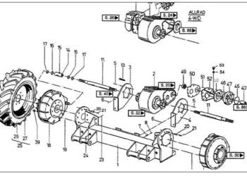 Case Mammut 7400 - oś przednia - zwolnica lewa 98-046693