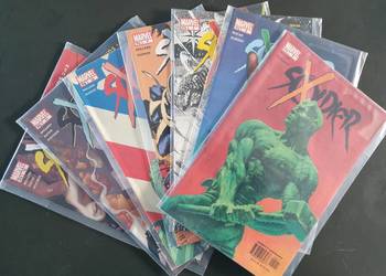 Soldier X - 7 oryginalnych komiksów Marvel USA