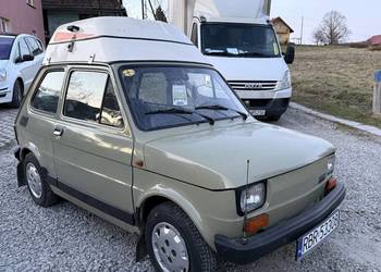 Fiat 126P 650E kapliczka bagażnik dachowy dodatki