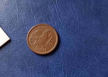 Stare monety 2 ore 1961 Norwegia