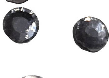 Sztuczne diamenciki, kamienie, kryształki ozdobne, 3x1mm, 5szt. (Kreatywne,