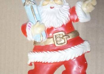 Mikołaj ozdoba na choinkę.