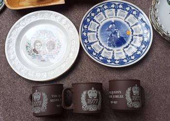 Patera Królowa Elżbieta II. Angielska Rodzina Królewska. K