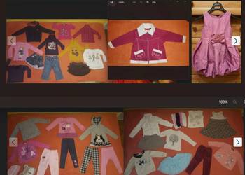 Zestaw dziewczęcy 86-104/110 + skórzane sandały LasockiYoung r.29