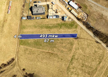 Działka budowlana Chochołów - 493m2