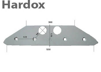 Płoza krótka HARDOX 173387/S części do pługa GREGOIRE BESSON