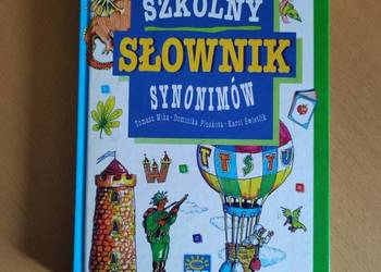 Szkolny słownik synonimów Mika Tomasz książka dla dzieci Szkolny słownik synonimów Mika Tomasz książka dla dzieci
