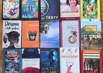 Zestaw 44 książek różnych autorów