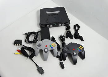 Zestaw Nintendo 64 (N64) | 2 Oryginalne Pady | Sprawna | Klasyk!