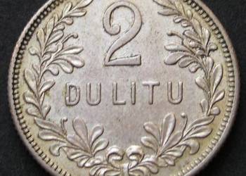 LITWA 2 LITY 1925 - POGOŃ - SREBRO - STAN 2