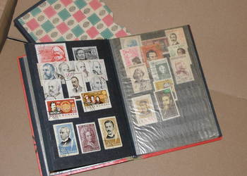 Znaczki z lat 60. i 70. Całość.