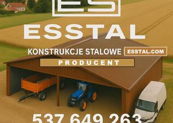 WIATA OTWARTA | Wiata | Hala | Garaż Blaszany| Magazyn- ESSTAL-