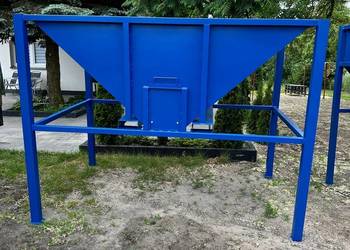 Kosz zasypowy, workownica, zasobnik 1,6 m3
