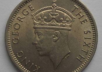 MALAYE -10 CENTS-1950 r (GEORGE)