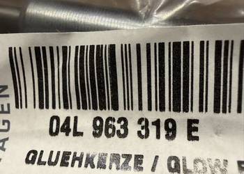 Świece żarowe 04l963319e 7szt