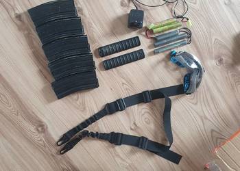 Asg airsoft szpej magazynki gogle baterie Pas nośny