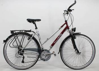 TREKKINGOWY rower damski TOURING 24 biegi DEORE XT Koła 28 cali