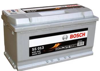 Akumulator 100Ah 830A EN Bosch S5013 PRAWY PLUS