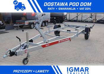 Przyczepa do łodzi TEMARED BOAT B13/076/21 V z LED