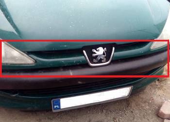 Listwa znaczek LOGO -  206 Peugeot ** KRG ** Bochnia