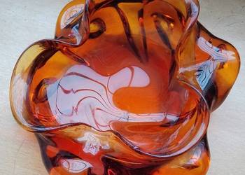 Popielniczka Huta szkła Ząbkowice Popielniczka Huta szkła Ząbkowice