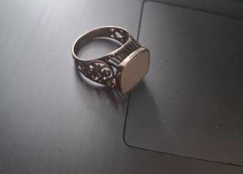 Sygnet męski 583 złoty  21mm