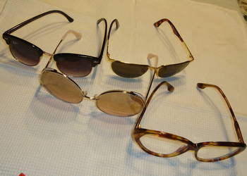 Okulary przeciwsłoneczne i oprawki do szkieł korekcyjnych