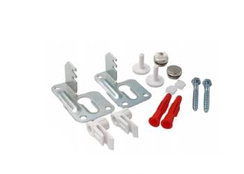 WIESZAK UCHWYT HAK DO MOCOWANIA GRZEJNIKA PŁYTOWEGO KOMPLET