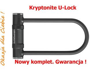 Mocne Zapięcie rowerowe Kryptonite U-Lock NOWE 13mm Szekla 23cm TanioOkazja