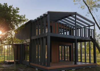 Domek 35 m² pow. zabudowy  + działka 1000 m²