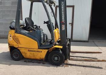 WÓZEK WIDŁOWY JUNGHEINRICH TFG16 PRZESUW BOCZNY, MASZT 3,3m