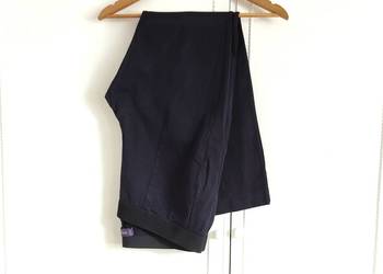 Spodnie Mango Violeta 46 3XL granatowe proste cygaretki eleganckie plus siz